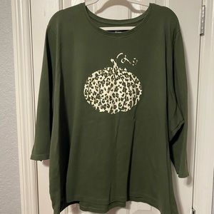 Quarter Sleeve Pumpkin Shirt #85